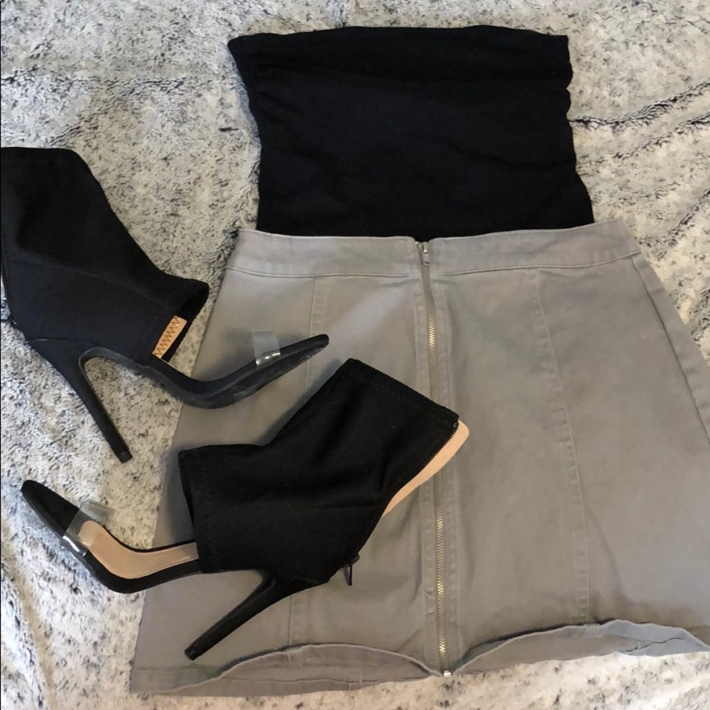 Black high heels Charlotte Russe